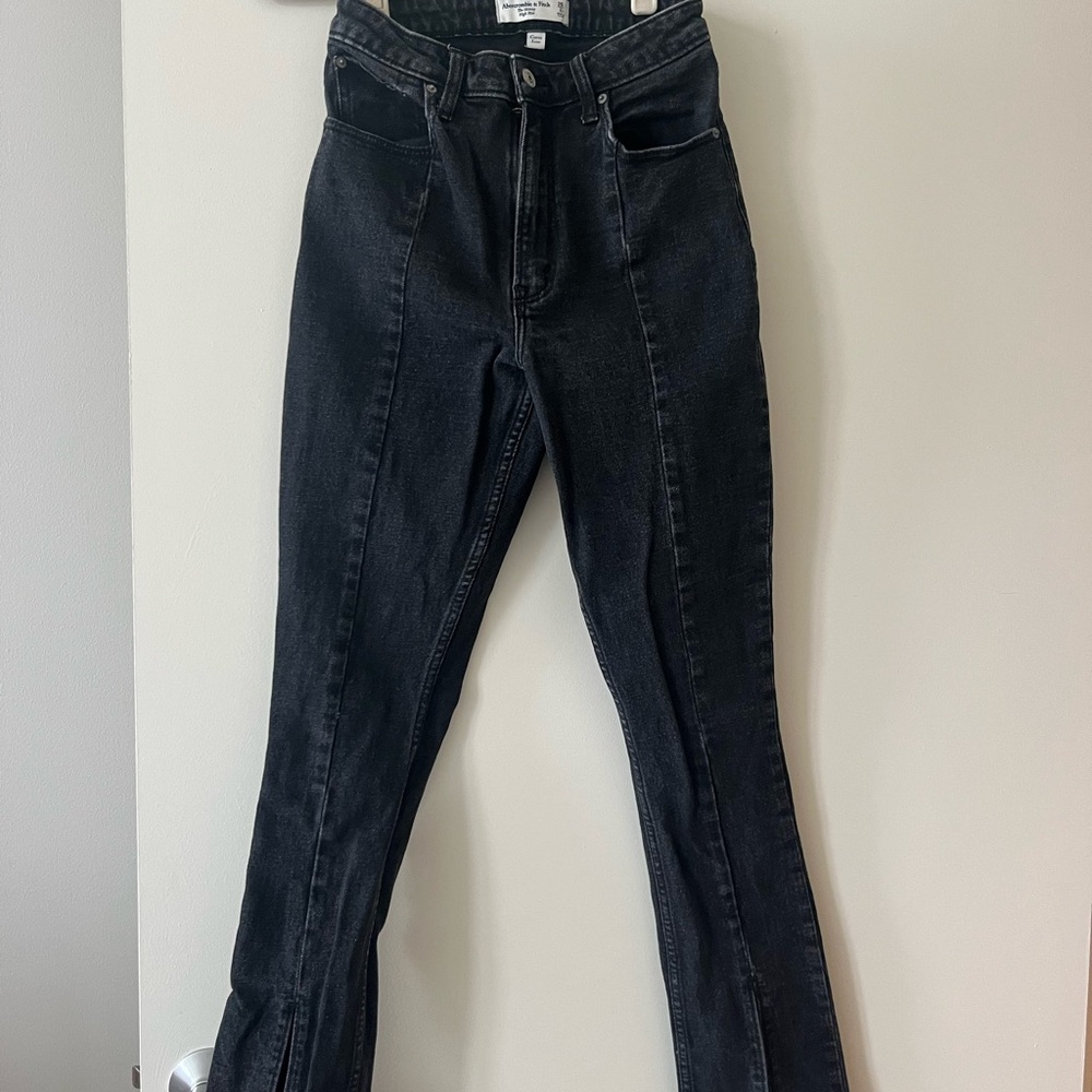 Women's Abercrombie Black Jeans